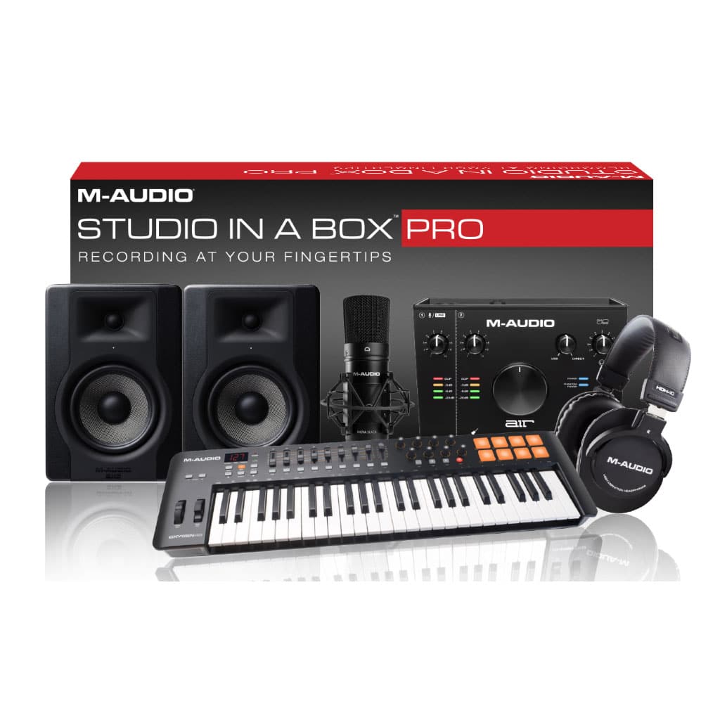 M-AUDIO STUDIO IN A BOX PRO PACKAGING BOX