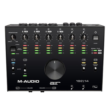 M-AUDIO 4 XLR-1/4IN INPUTS CRYSTAL PREAMPS SOFTWARE INCLUDED