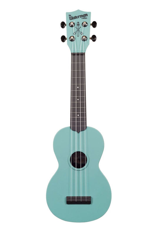 Kala SWGBL Waterman Soprano Ukulele - Glow-in-the-dark Blue