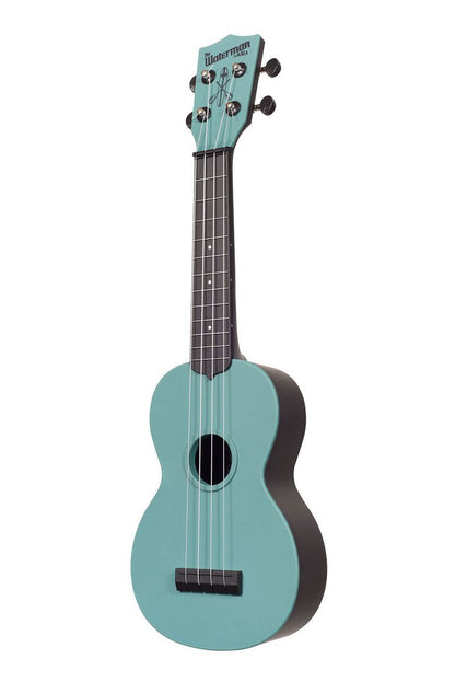 Kala SWGBL Waterman Soprano Ukulele - Glow-in-the-dark Blue