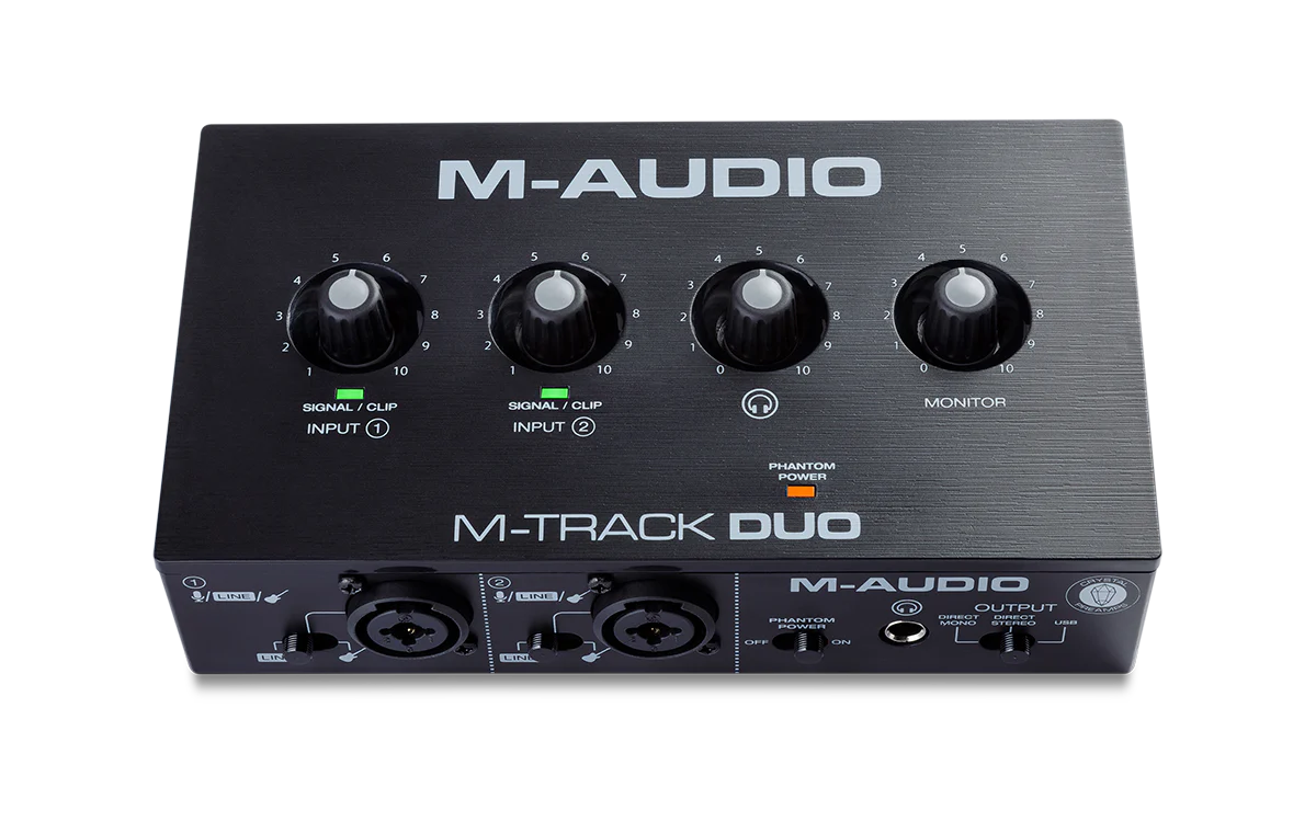 M-AUDIO AUDIO INTERFACE MTRACKDUO