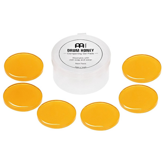 MEINL Drum Honey 6-piece Drum Damper Gel Pads with Case
