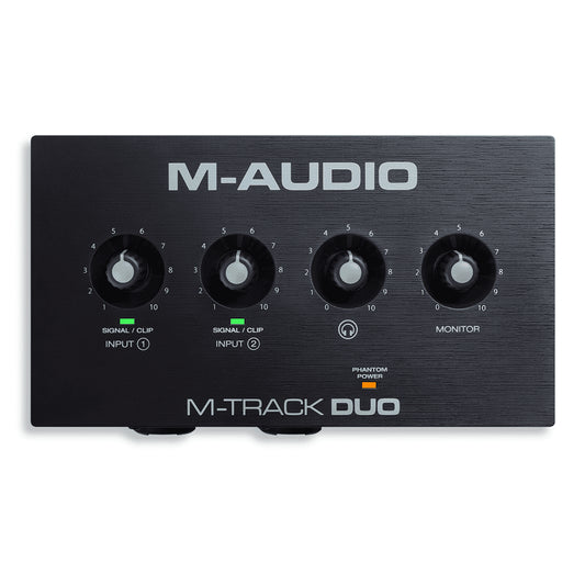 M-AUDIO 1 XLR-1/4IN INPUT CRYSTAL PREAMPS SOFTWARE INCLUDED