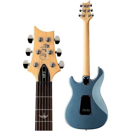 PRS SE NF3 Electric Guitar - Ice Blue Metallic with Rosewood Fingerboard