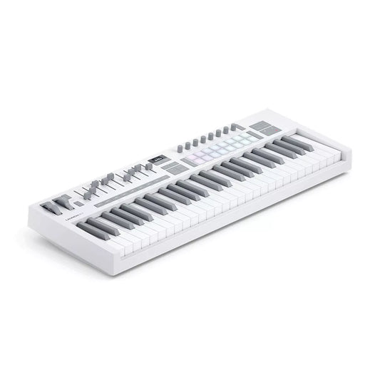 NOVATION Launchkey MK4 49 Key Fully Integrated MIDI Controller Keyboard - White