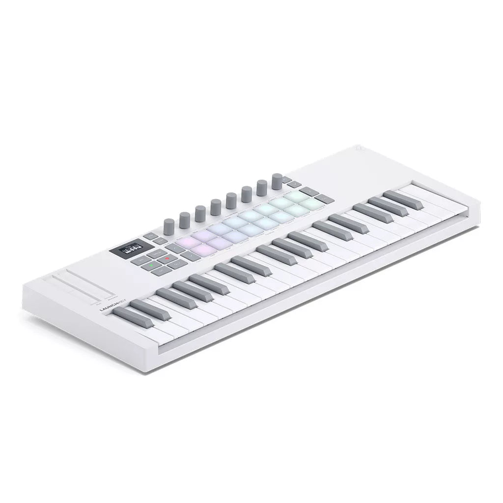 NOVATION Launchkey MK4 37 Mini-Key Compact MIDI Controller Keyboard - White