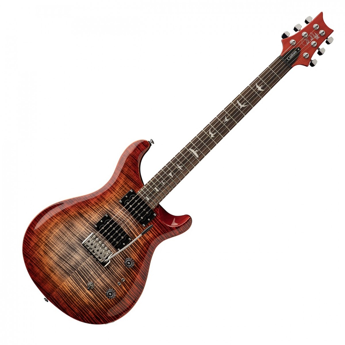PRS SE Custom 24-08 - Charcoal Cherry Burst