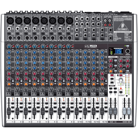 BEHRINGER MIXER QX2222 USB ANALOG MIXER