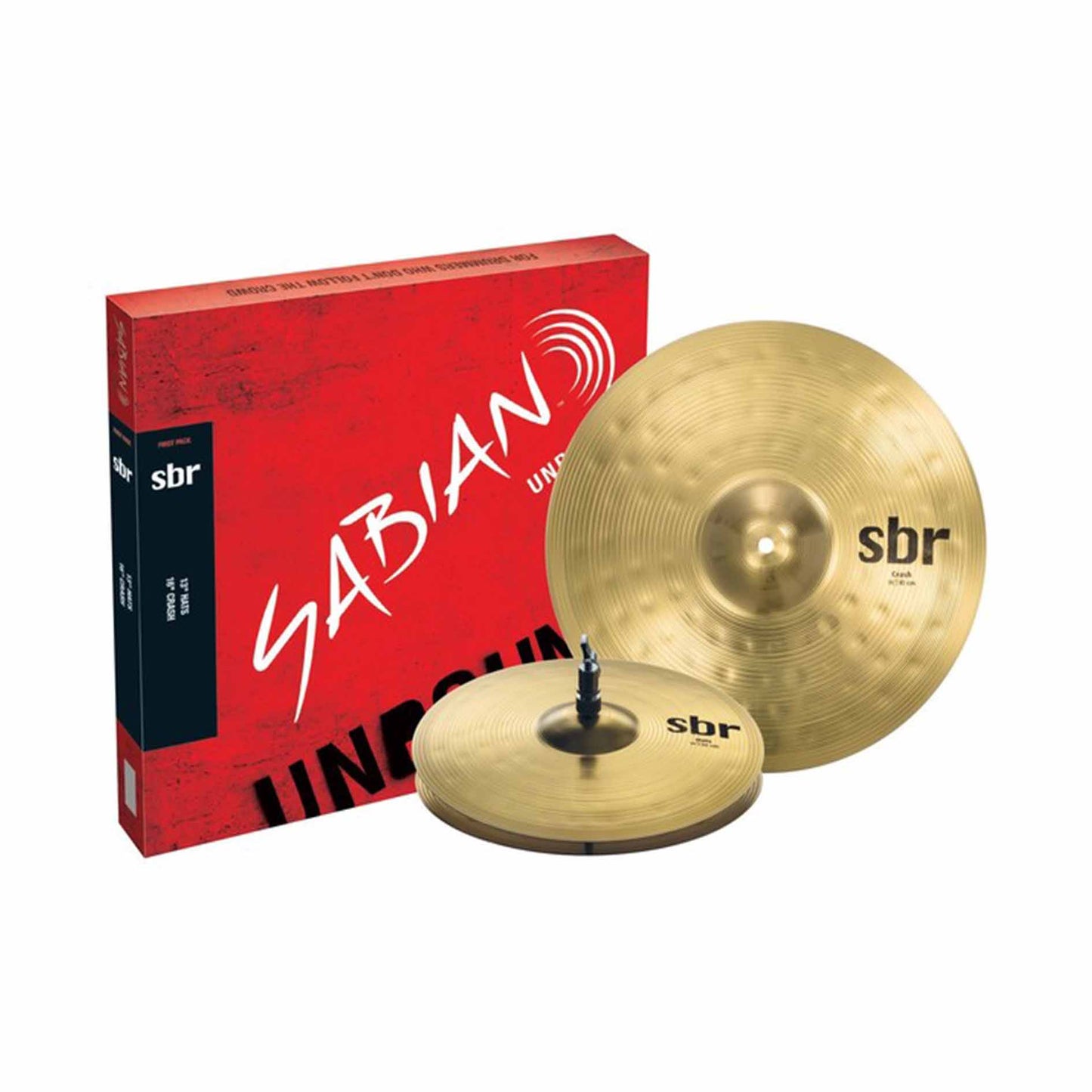 SABIAN SBR TWO PACK 14 HATS 18 CRASH