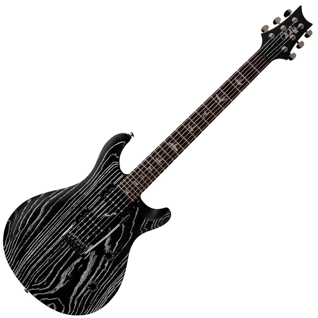 PRS SE Swamp Ash CE24 Limited Edition Electric Guitar - Sandblasted White with Rosewood Fingerboard