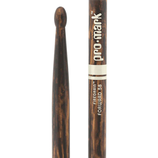 PROMARK Classic Firegrain 5B Oval Tip Drumsticks
