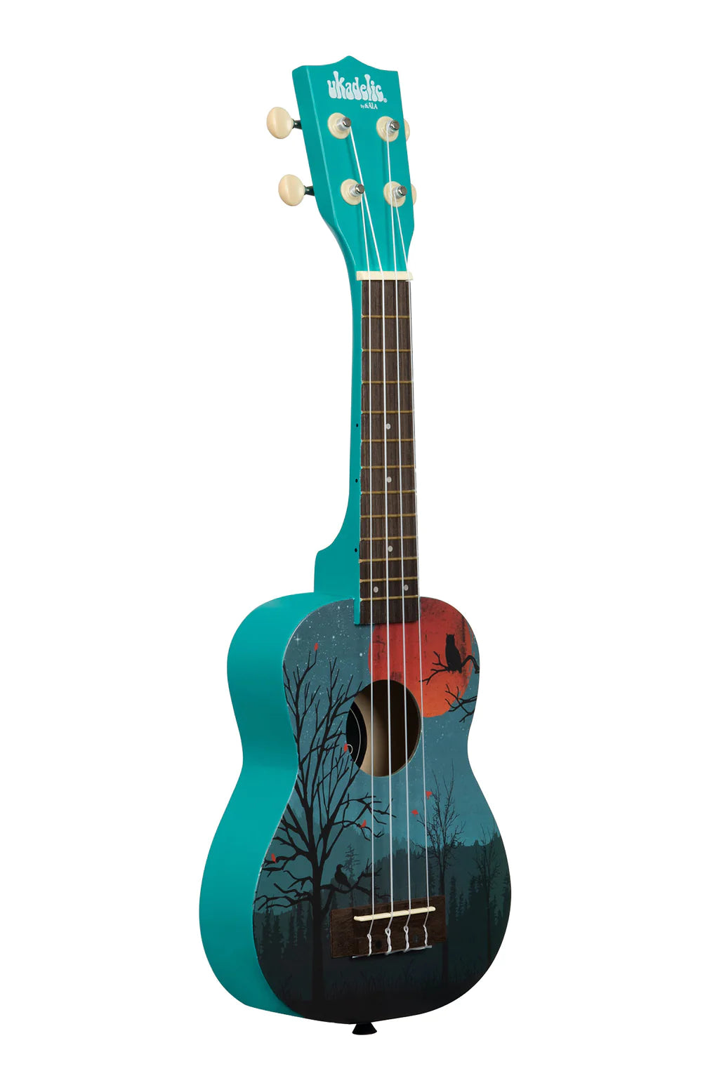 Kala UKMOONRISE Ukadelic Soprano Wood Ukulele - Moonrise
