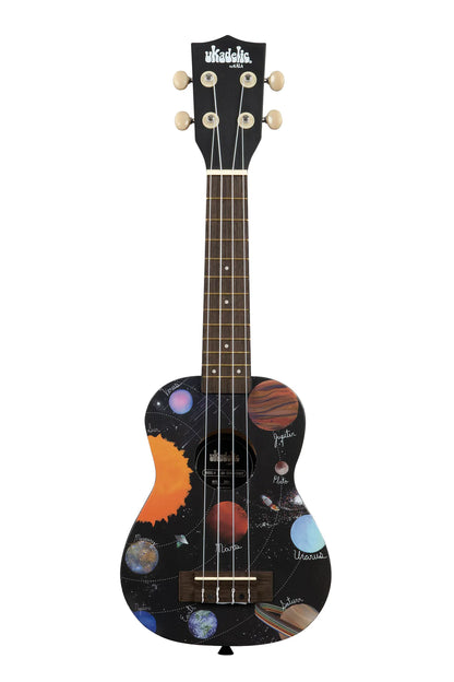 Kala UKSPACEDOUT Ukadelic Soprano Wood Ukulele - Spaced Out