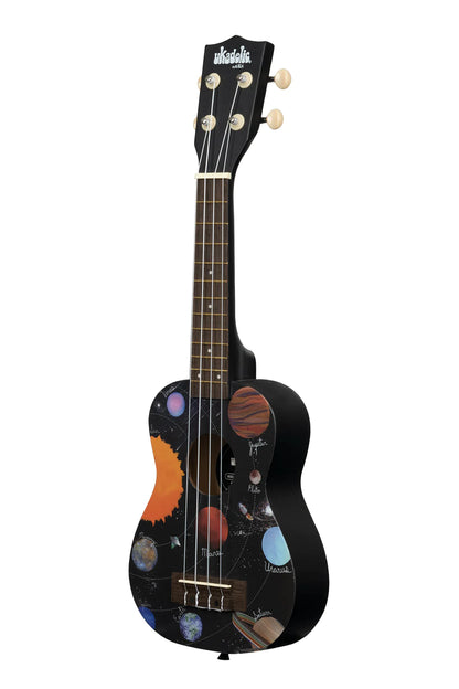 Kala UKSPACEDOUT Ukadelic Soprano Wood Ukulele - Spaced Out