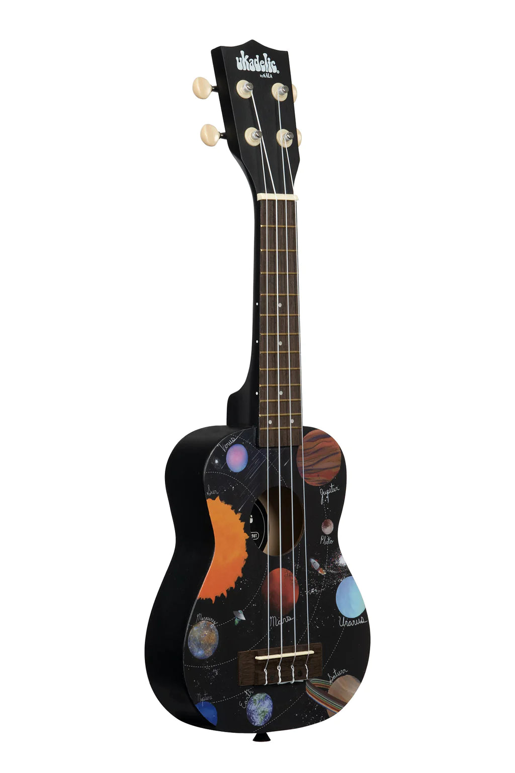 Kala UKSPACEDOUT Ukadelic Soprano Wood Ukulele - Spaced Out