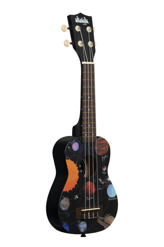Kala UKSPACEDOUT Ukadelic Soprano Wood Ukulele - Spaced Out