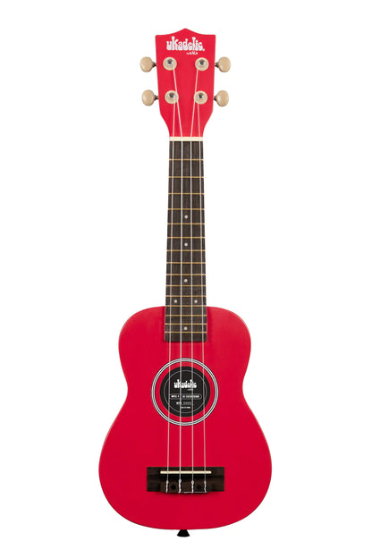 Kala UKCHERRYBOMB Ukadelic Soprano Wood Ukulele - Cherry Bomb