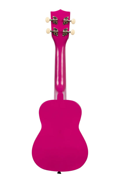 Kala UKDRAGONFRUIT Ukadelic Soprano Wood Ukulele - Dragonfruit