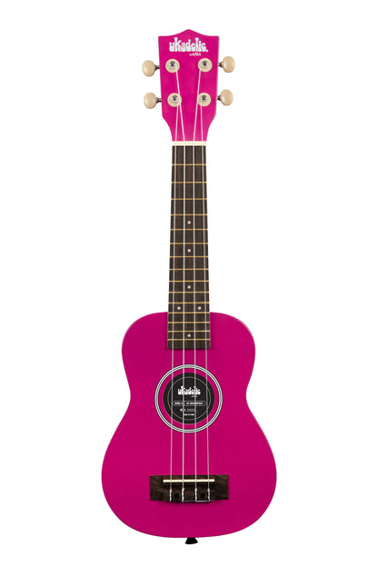 Kala UKDRAGONFRUIT Ukadelic Soprano Wood Ukulele - Dragonfruit