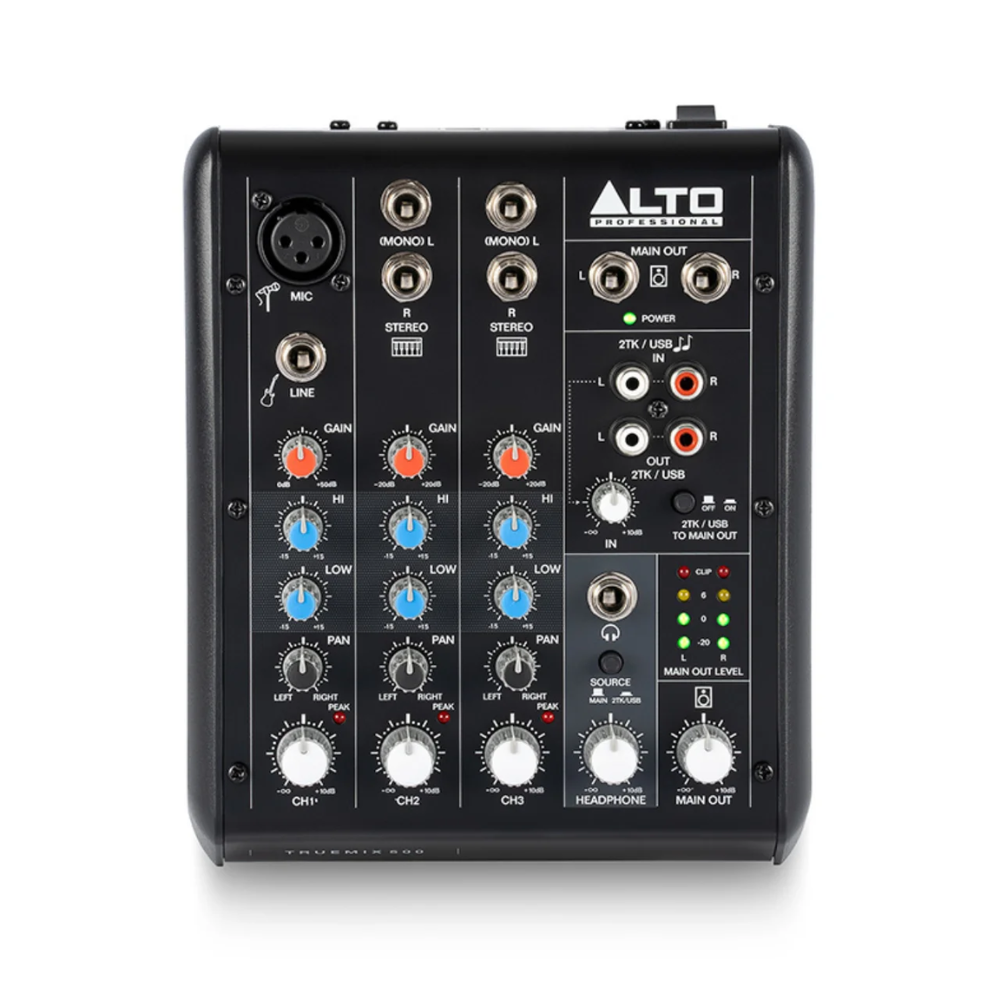 ALTOPRO 5CH ANALOG MIXER W/USB