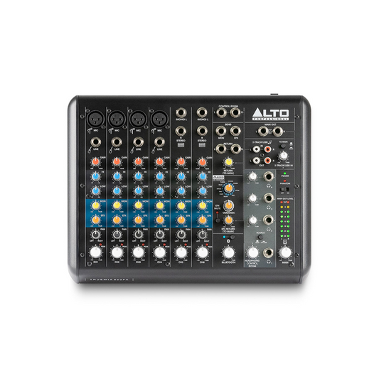 ALTOPRO 8CH ANALOG MIXER W/BLUETOOTH.USB.FX