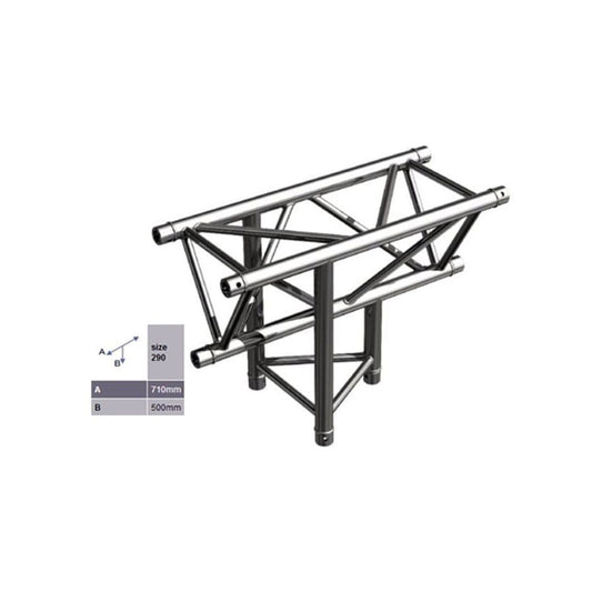 ALUSTAGE W.AL33T38 TRIO 290 T-PIECE UPRIGHT