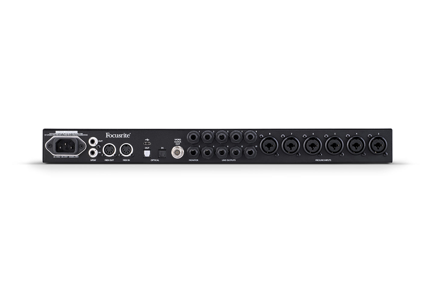 Focusrite Clarett+ 8Pre USB-C Audio Interface
