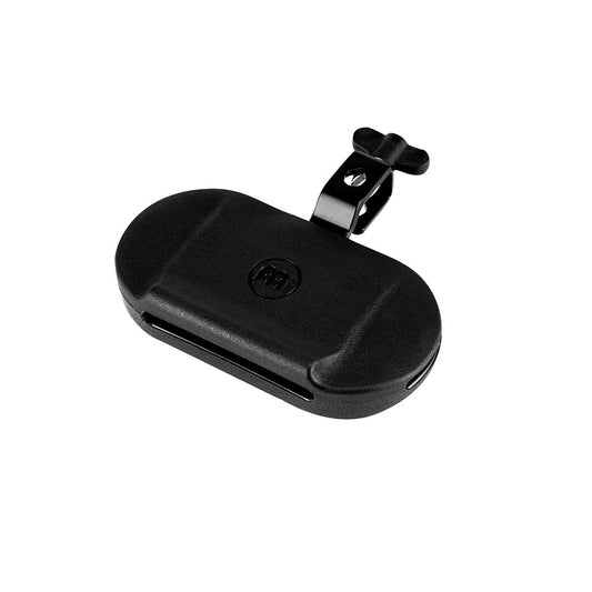MEINL Percussion Block High Pitch w/ Adjustable Mount - Black