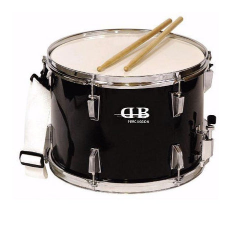 DB Percussion DMS141012DI Marching Snare Drum 12 Lug - Black