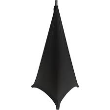 GATOR SPEAKER STAND COVER STRETCY BK