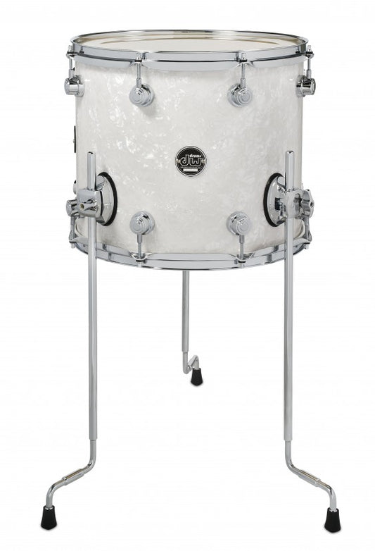 DW PERF 12X14 TOM WHITE MARINE PEARL