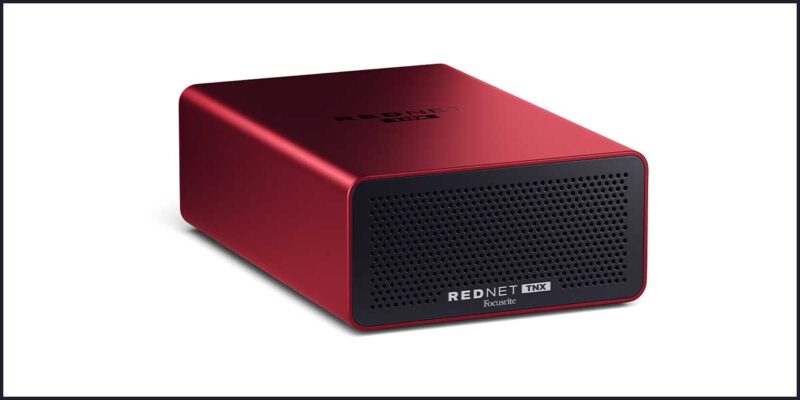 FOCUSRITE Pro RedNet TNX Dante/Thunderbolt Network Audio Interface