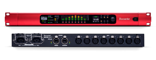 FOCUSRITE Pro Rednet 8 Channel Microphone Preamp and A/D Converter