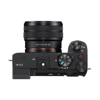 Sony Alpha a7C II Mirrorless Digital Camera with 28-60mm Lens (Black)