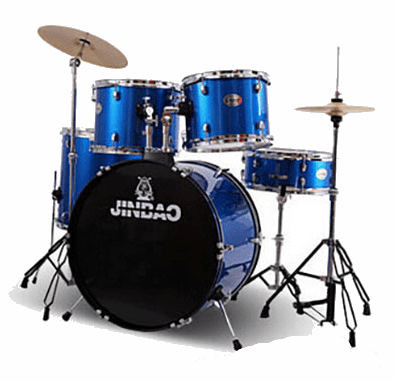 JINBAO DRUMKIT 5PC W/CYM&THRONE