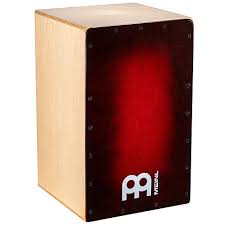 MEINL Percussion Snarecraft Cajon Red Burst Baltic Birch