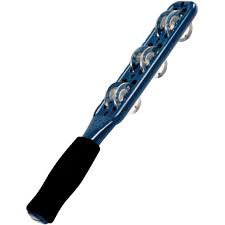 MEINL Percussion Pro Series Jingle Stick Aluminum Jingles - Blue