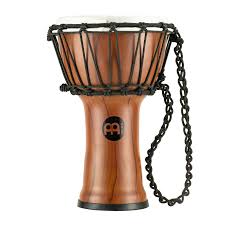 MEINL Percussion Junior Djembe 7"x 12 1/2" - Twisted Amber