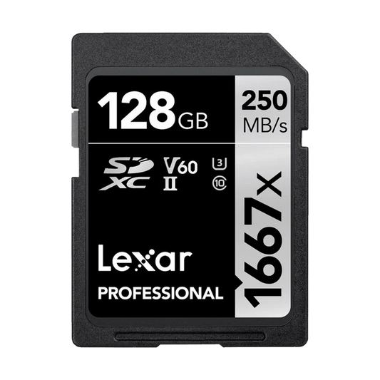 Lexar SD Pro 1667x - 128GB