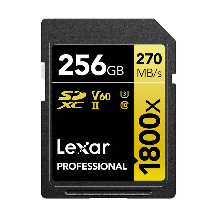 Lexar SD Pro 1800x - 256GB