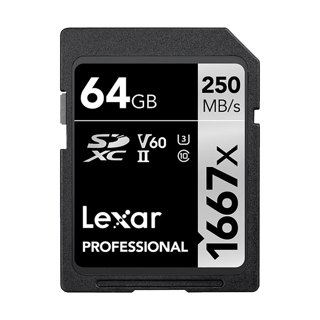 Lexar SD Pro 1667x - 64GB