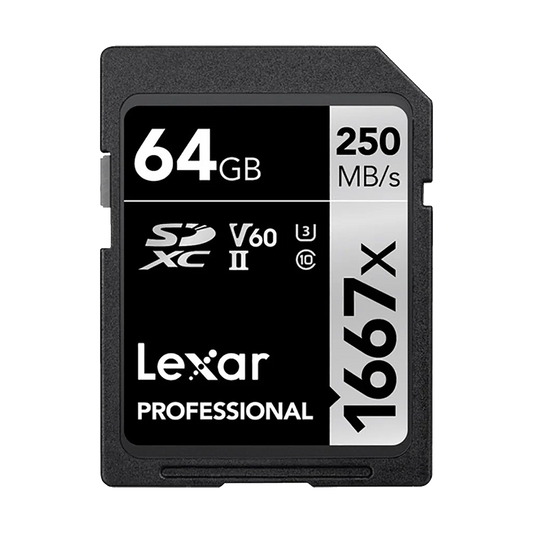 Lexar SD Pro 1667x - 64GB