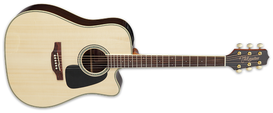 Takamine GD51CENAT Dreadnought Solid SpruceTop with Black Walnut Back & Sides - Gloss