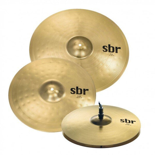 SABIAN SBR 14 HATS 16 CRASH 20 RIDE SET