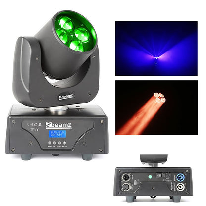 RAZOR500 LED MOVING HEAD WITH ROTATING LENSES 4x 15w RGBW