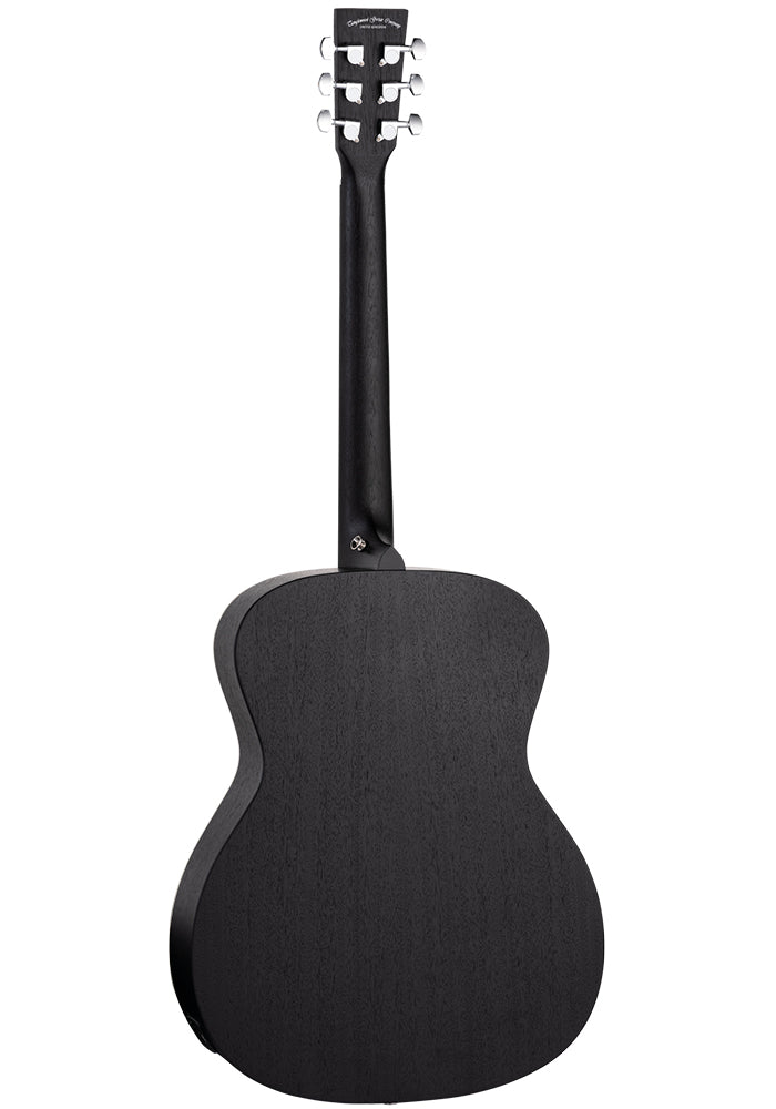 Tanglewood TWBBOE Blackbird Super Folk Smokestack Black Satin All Mahogany w/ Elec & Bag
