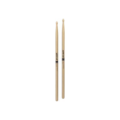 Promark TX5ALW Classic Hickory 5A Long Oval Tip