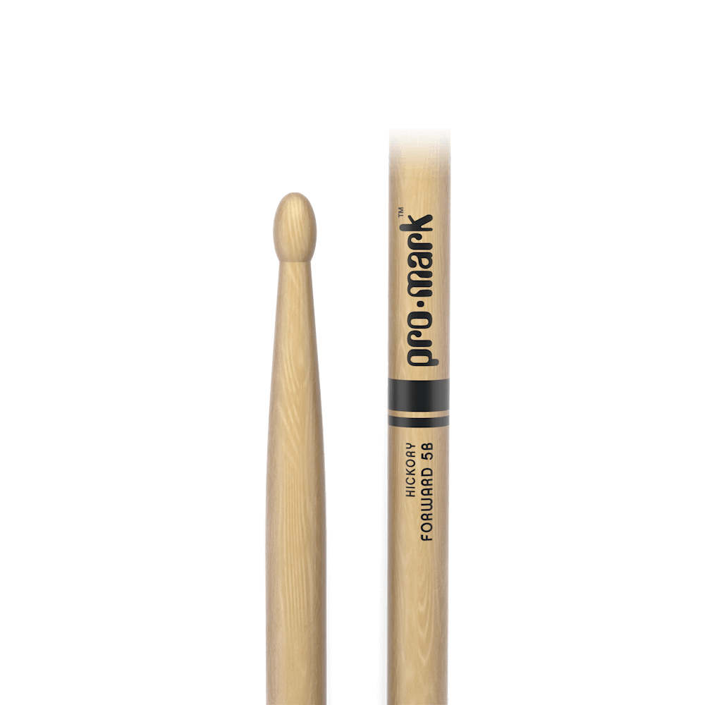 Promark TX5BW Classic Hickory 5B Oval Tip