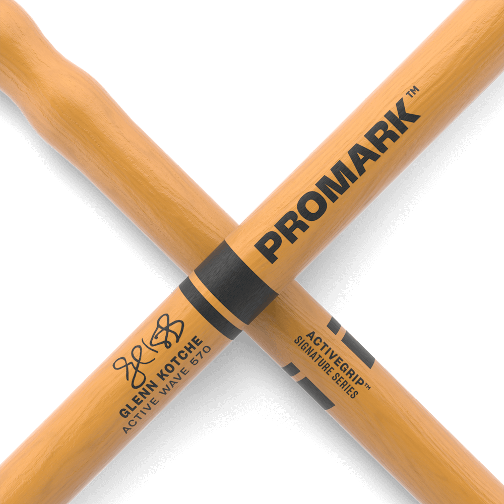 Promark TXGKAWW Glenn Kotche Signature Active Wave 570 Acorn Tip
