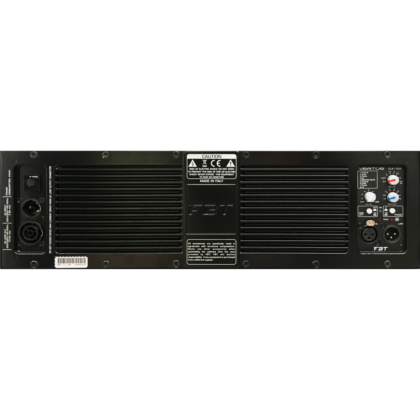 FBT – VERTUSCLA406A ACTIVE COLUMN LINE ARRAY